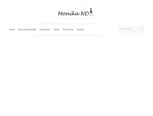 Tablet Screenshot of monika-ndk.com